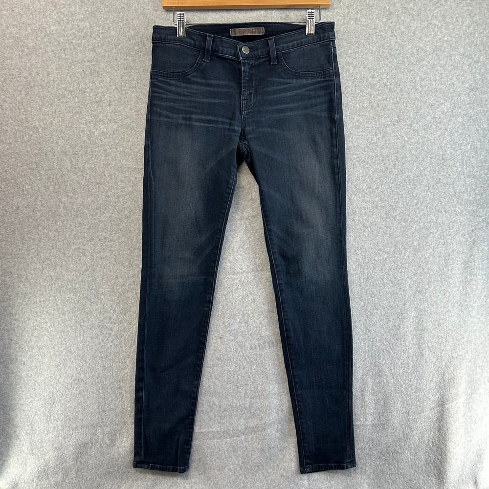 J Brand Skinny Jeans Women Size 29 Vox Dark Blue Wash Stretch Denim Made in USA‎